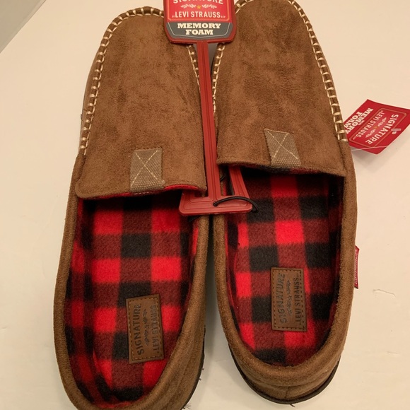 levi strauss memory foam slippers